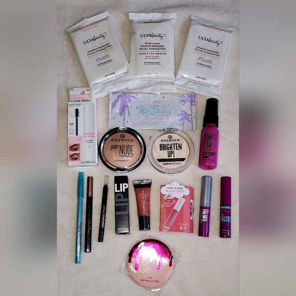 NEW - Bundle of 12 Makeup Beauty + 5 Free Gifts - Highlighter Eyeliner Mascara - Picture 11 of 12